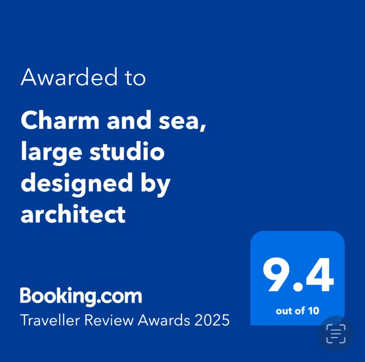 Charm And Sea, Large Studio Designed By Architect Cul de Sac Zewnętrze zdjęcie